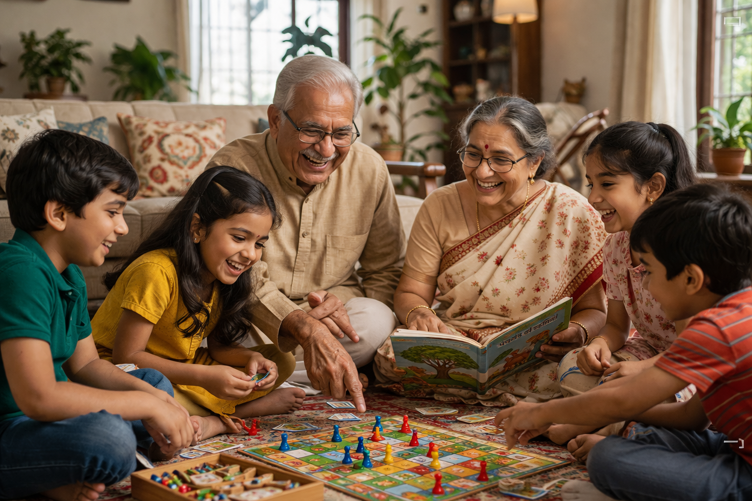 Grandparents & Grandkids: Bridging