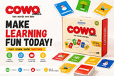 COWO Cards educational game for kids, 108 cards, builds vocabulary & creativity, ages 5+
