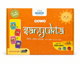 COWO Sanyukta educational card game for 8-99 years, 100 cards, 2-10 players, Barod Education, Made in India