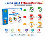 Cowo Homonyms Card Game for Kids | Same Words Different Meanings | Fun Educational Game